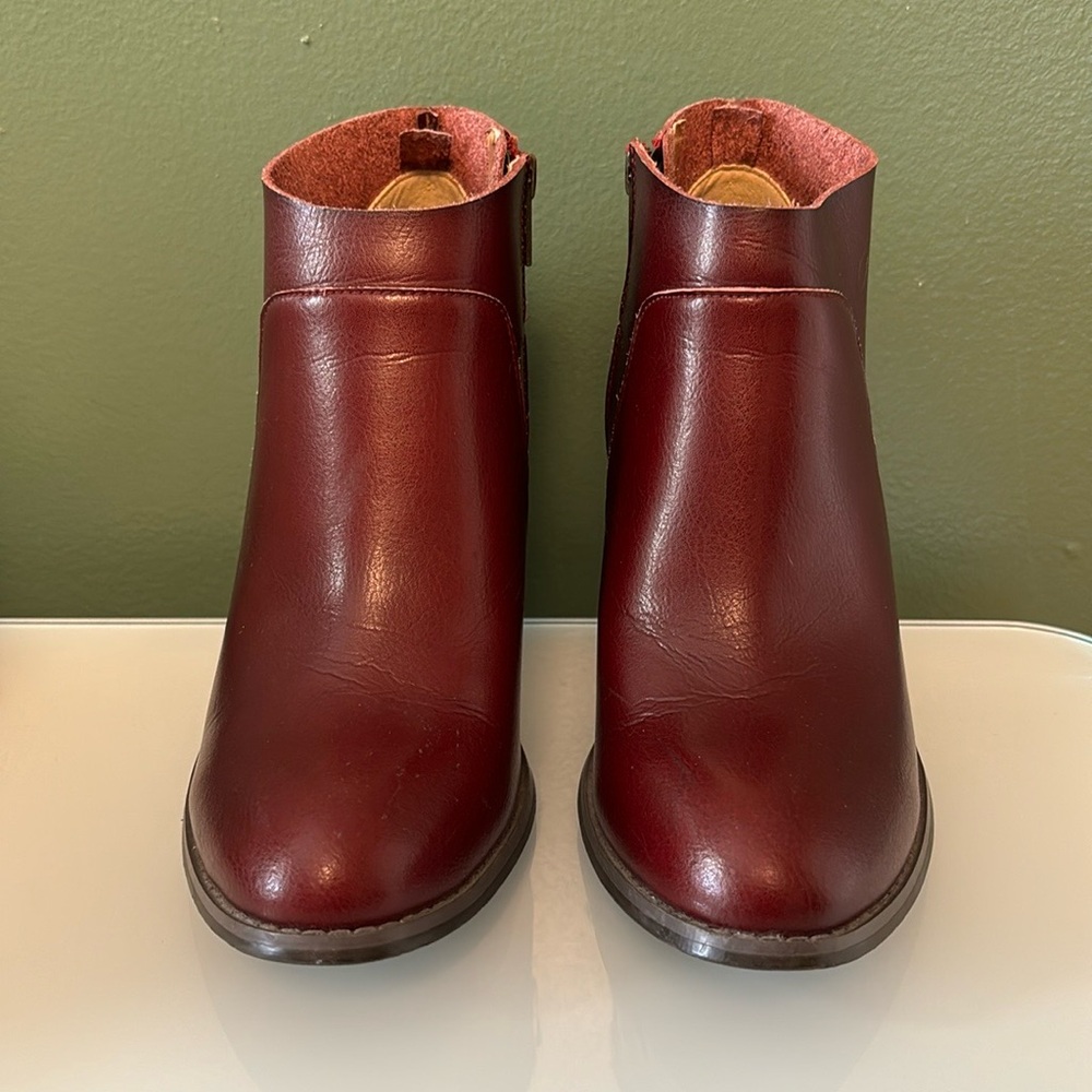 Farylrobin For Free People Red Booties Women’s Si… - image 8